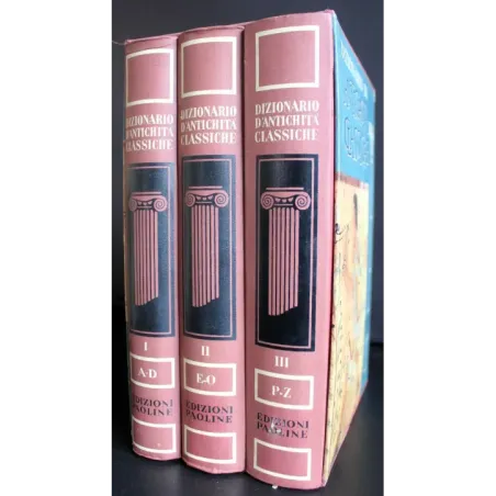 Dizionario di antichità classiche. 3 Volumi