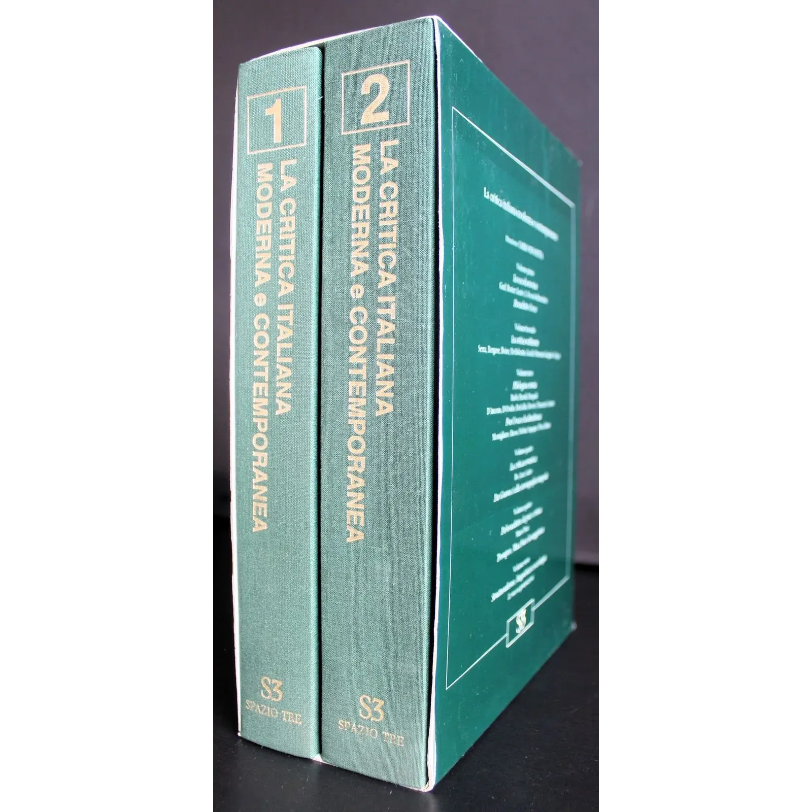 Critica italiana moderna e contemporanea. Vol 1-2
