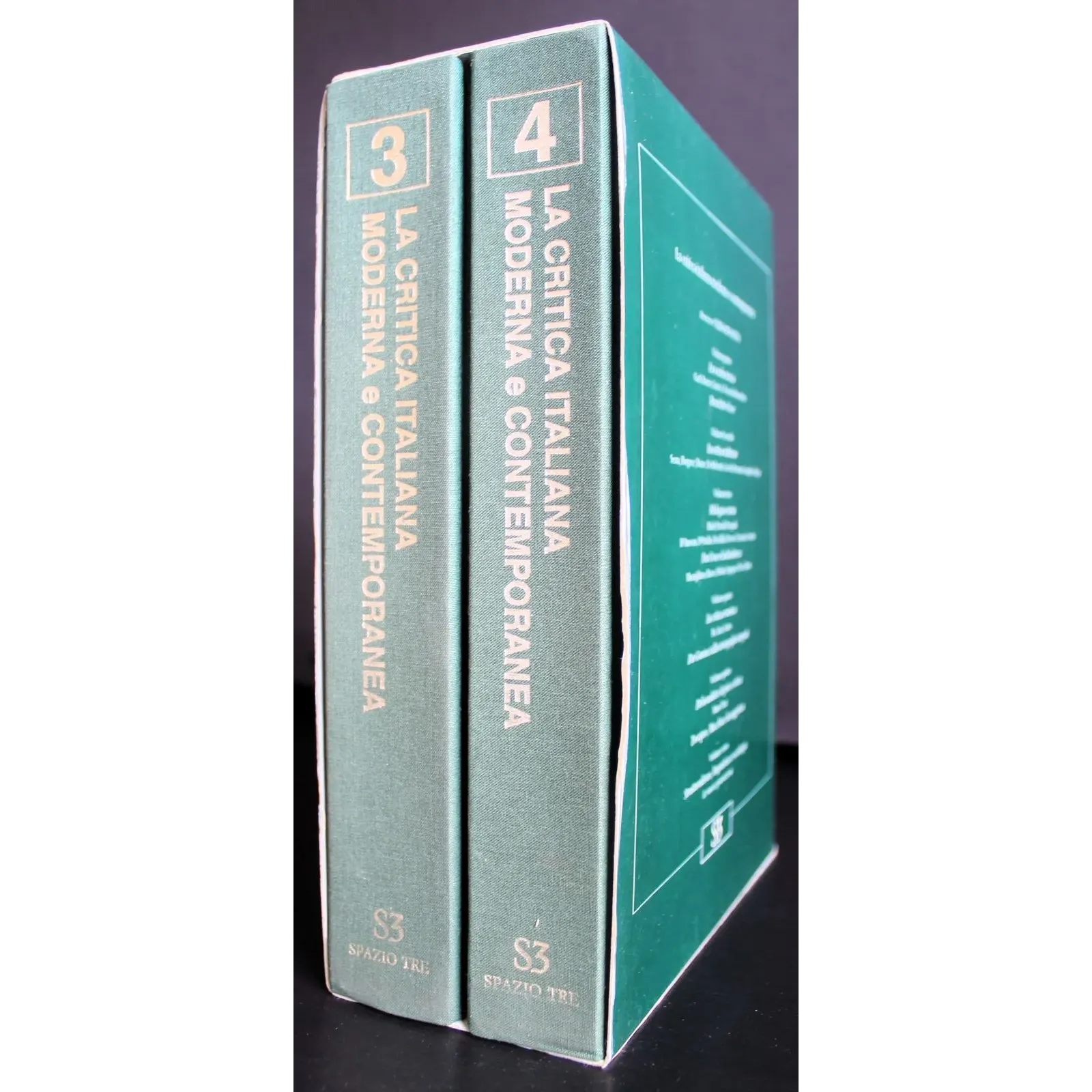 Critica italiana moderna e contemporanea. Vol 3-4