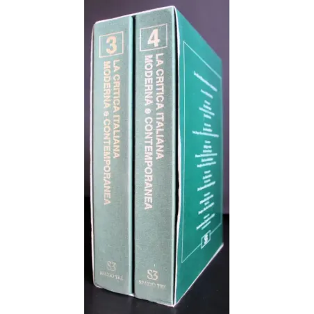 Critica italiana moderna e contemporanea. Vol 3-4