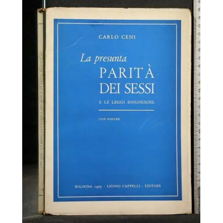 LA PRESUNTA PARITA' DEI SESSI E LE LEGGI BIOLOGICHE