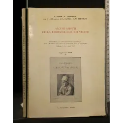 ALCUNI ASPETTI DELLA FARMACOLOGIA NEI VECCHI SUPPLEMENTO XXXII
