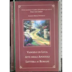 Vangelo Luca. Atti degli apostoli. Lettera ai romani