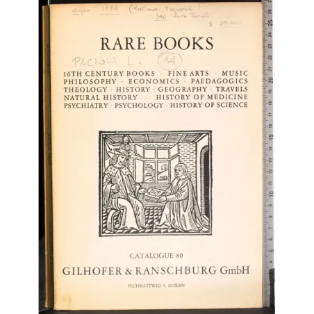 Rare books. Catalogue 80