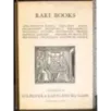 Rare books. Catalogue 80