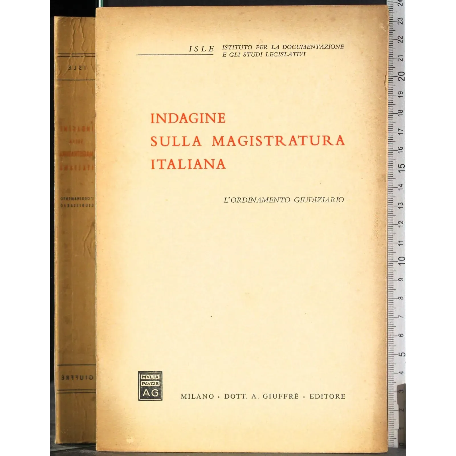 Indagine sulla magistratura italiana. Ordinamento giudiziario