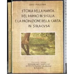 Storia pianta papiro Sicilia e produzione carta Siracusa