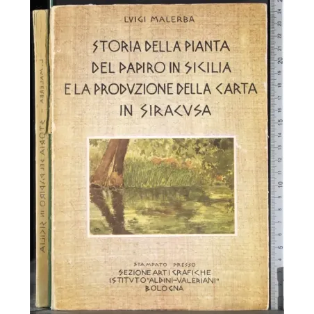 Storia pianta papiro Sicilia e produzione carta Siracusa