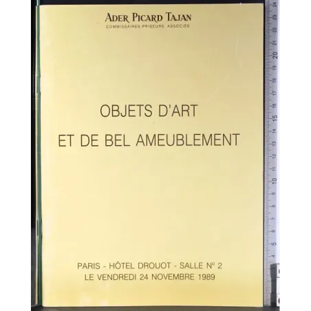 Objets d'art et de bel ameublement