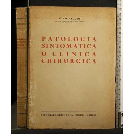 PATOLOGIA SINTOMATICA O CLINICA CHIRURGICA