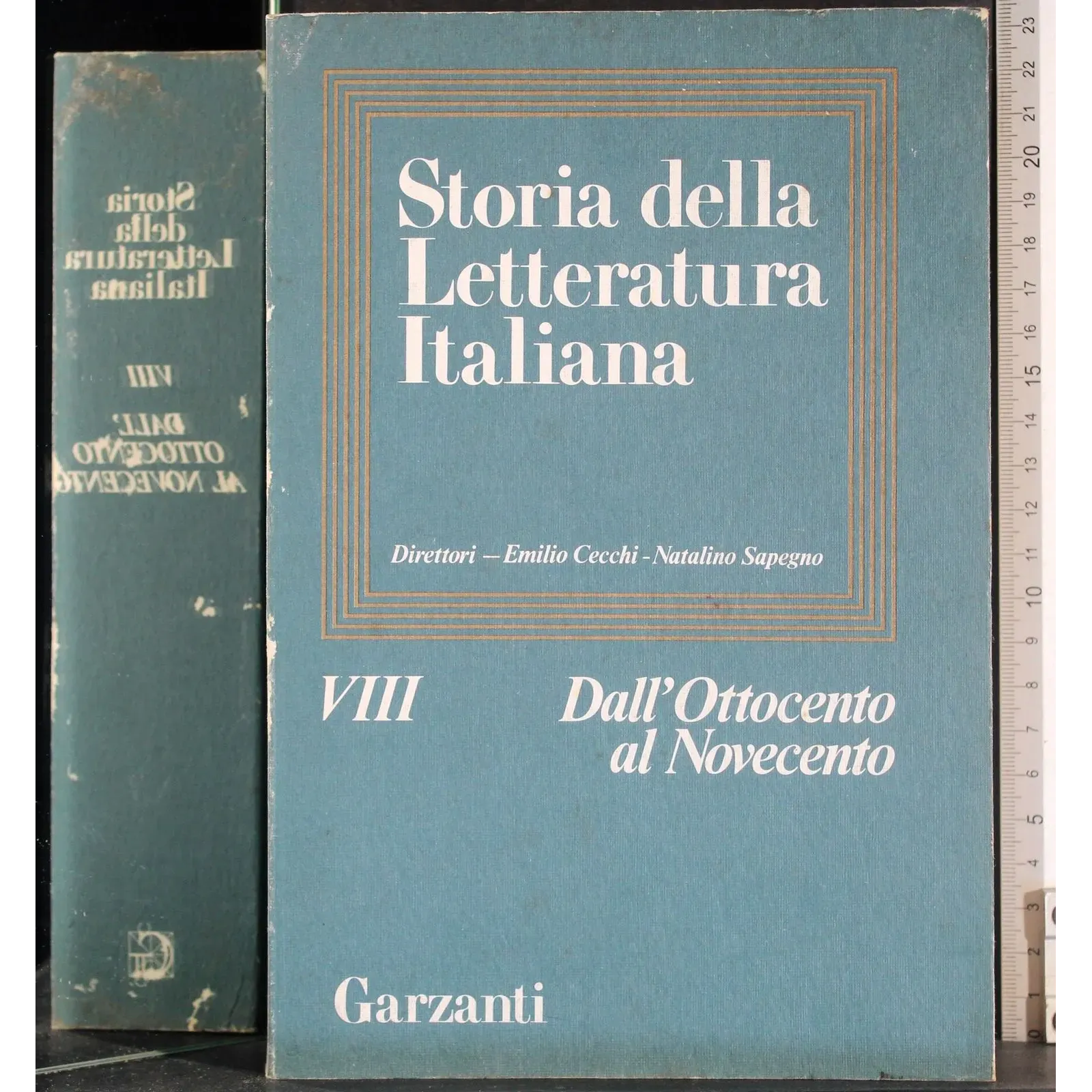 Storia Letteratura italiana 8. Dall'Ottocento al Novecento