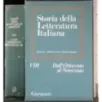 Storia Letteratura italiana 8. Dall'Ottocento al Novecento