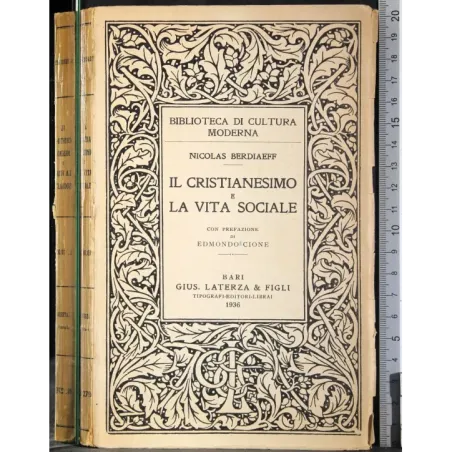 Il cristianesimo e la vita sociale