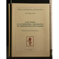 CENNI STORICI SU LA PNEUMECTOMIA, TORACOPLASTICA PNX.