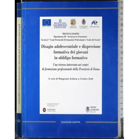 Disagio adolescenziale e dispersione dei giovani..
