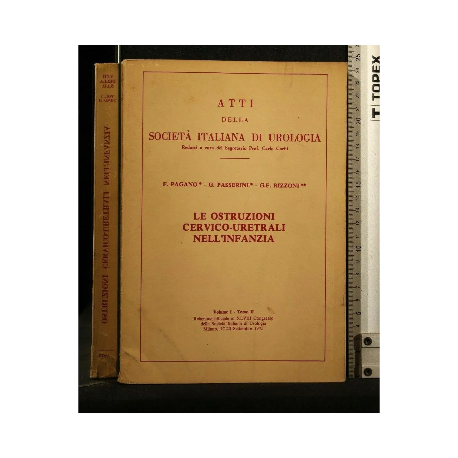 ATTI DELLA SOCIETA' ITALIANA DI UROLOGIA LE OSTRUZIONI