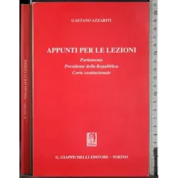 Appunti per le lezioni