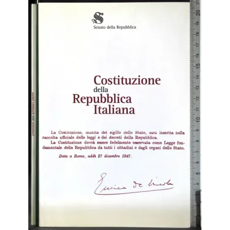 Costituzione della Repubblica Italiana