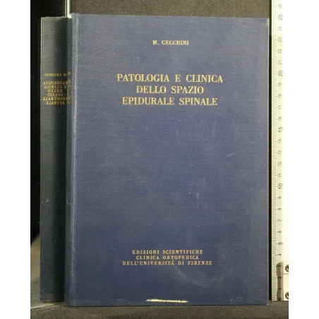 PATOLOGIA E CLINICA DELLO SPAZIO EPIDURALE SPINALE