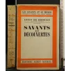 SAVANTS ET DECOUVERTES