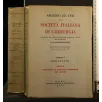 ARCHIVIO ED ATTI DELLA SOCIETA' ITALIANA DI CHIRURGIA VOLUME 1