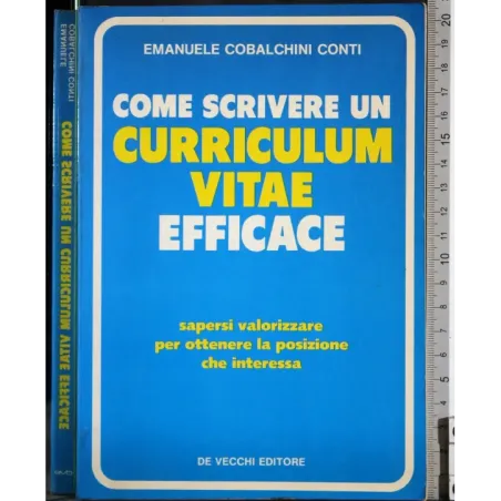 Come scrivere un curriculum vitae efficace