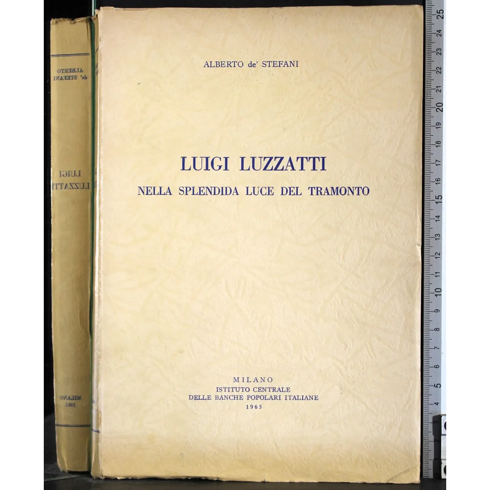 Luigi Luzzatti nella splendida luce del tramonto