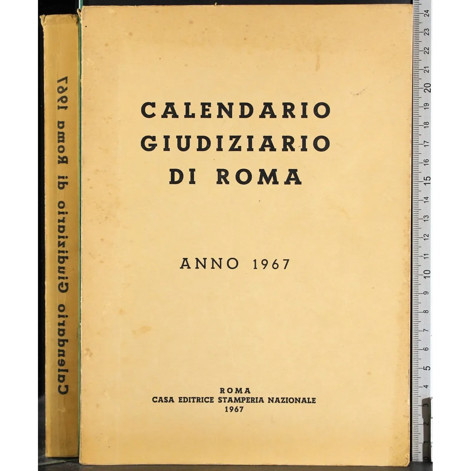 Calendario giudiziario di Roma. Anno 1967