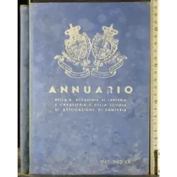 Annuario della Accademia di Fanteria e Cavalleria. 1941-1942