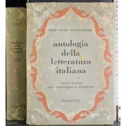 Antologia della letteratura italiana. Vol 2