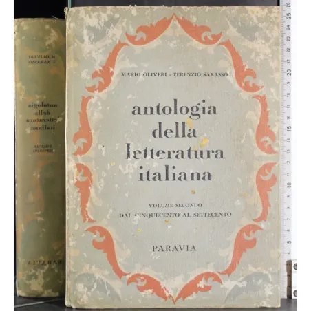 Antologia della letteratura italiana. Vol 2