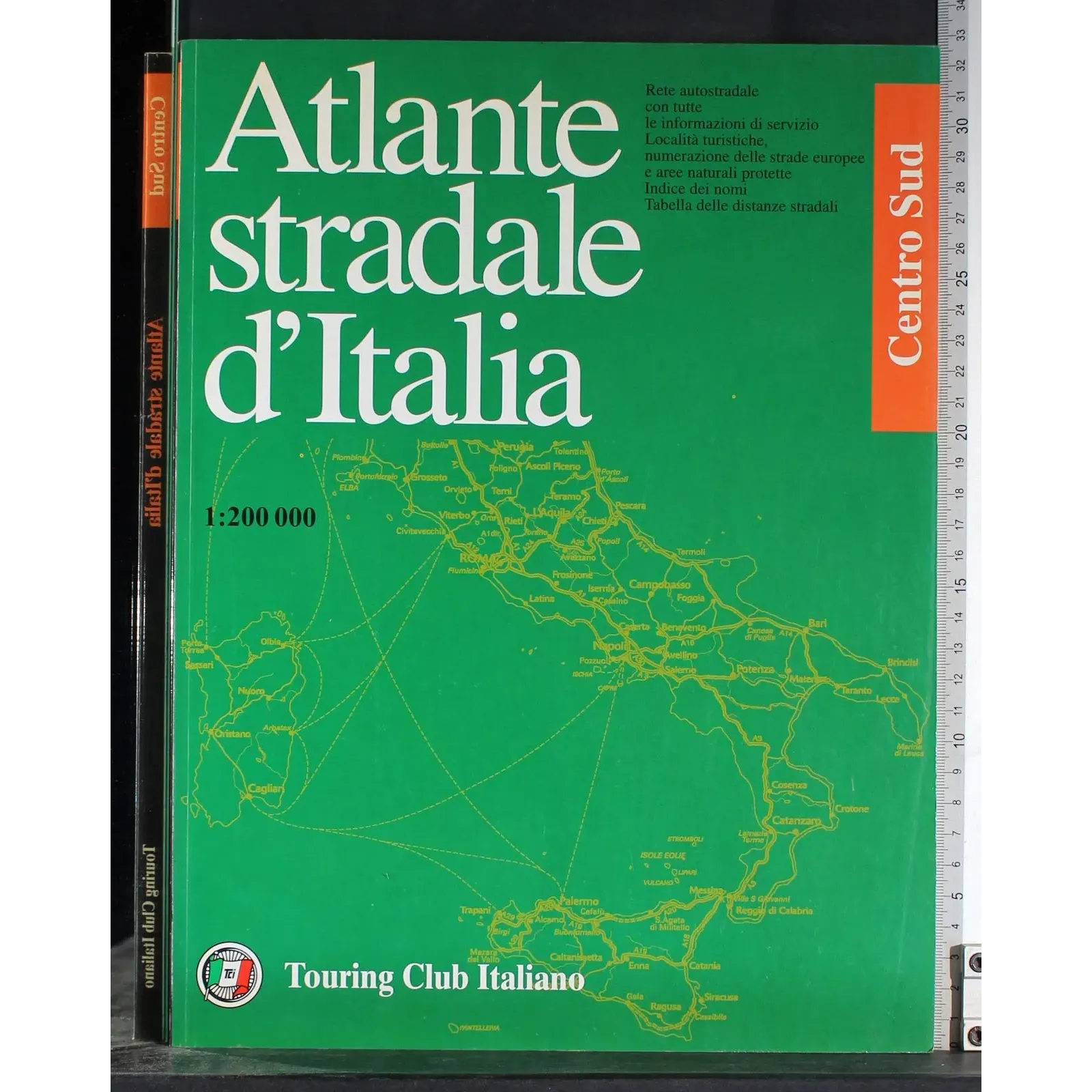 Atlante stradale d'Italia. Centro Sud