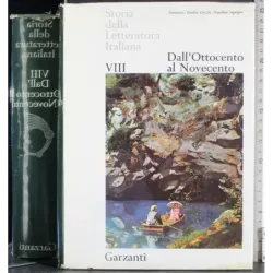 Storia della letteratura italiana VIII. Dall'800 al '900