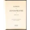 Handbuch der zendsprache