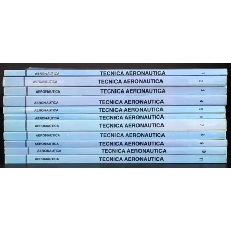 Tecnica aeronautica. 11 volumi
