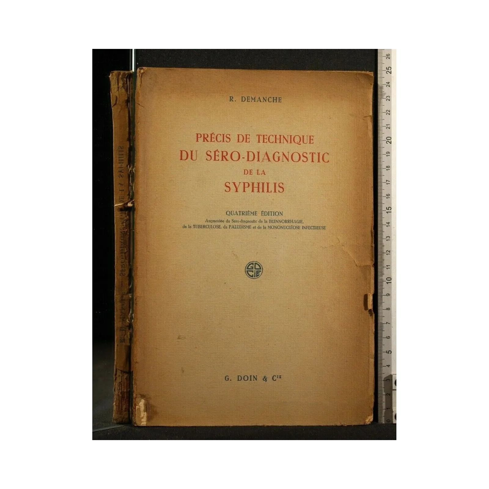 PRECIS DE TECHNIQUE DU SERO-DIAGNOSTIC DE LA SYPHILIS