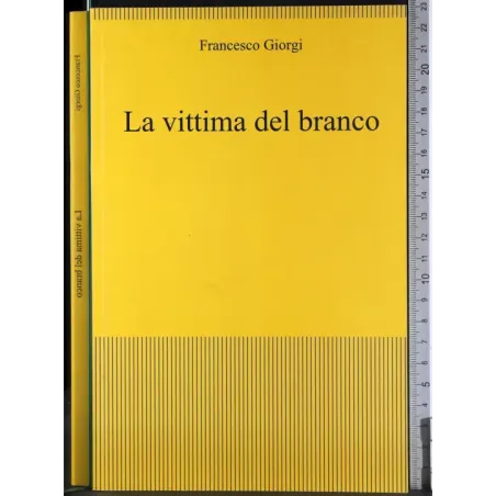 La vittima del branco