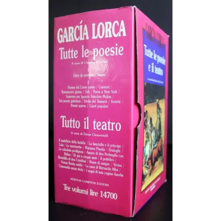 Tutte le poesie e il teatro. 3 Volumi