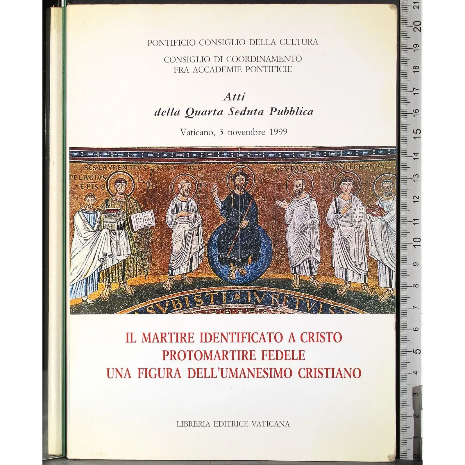 Il martire identificato a Cristo protomartire fedele