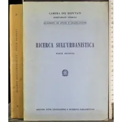 Ricerca sull'Urbanistica. Parte seconda