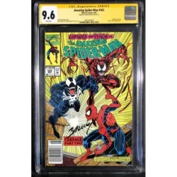 AMAZING SPIDER-MAN 362 - MARVEL 1992 - CGC SLABBED - NM+ (9.6)