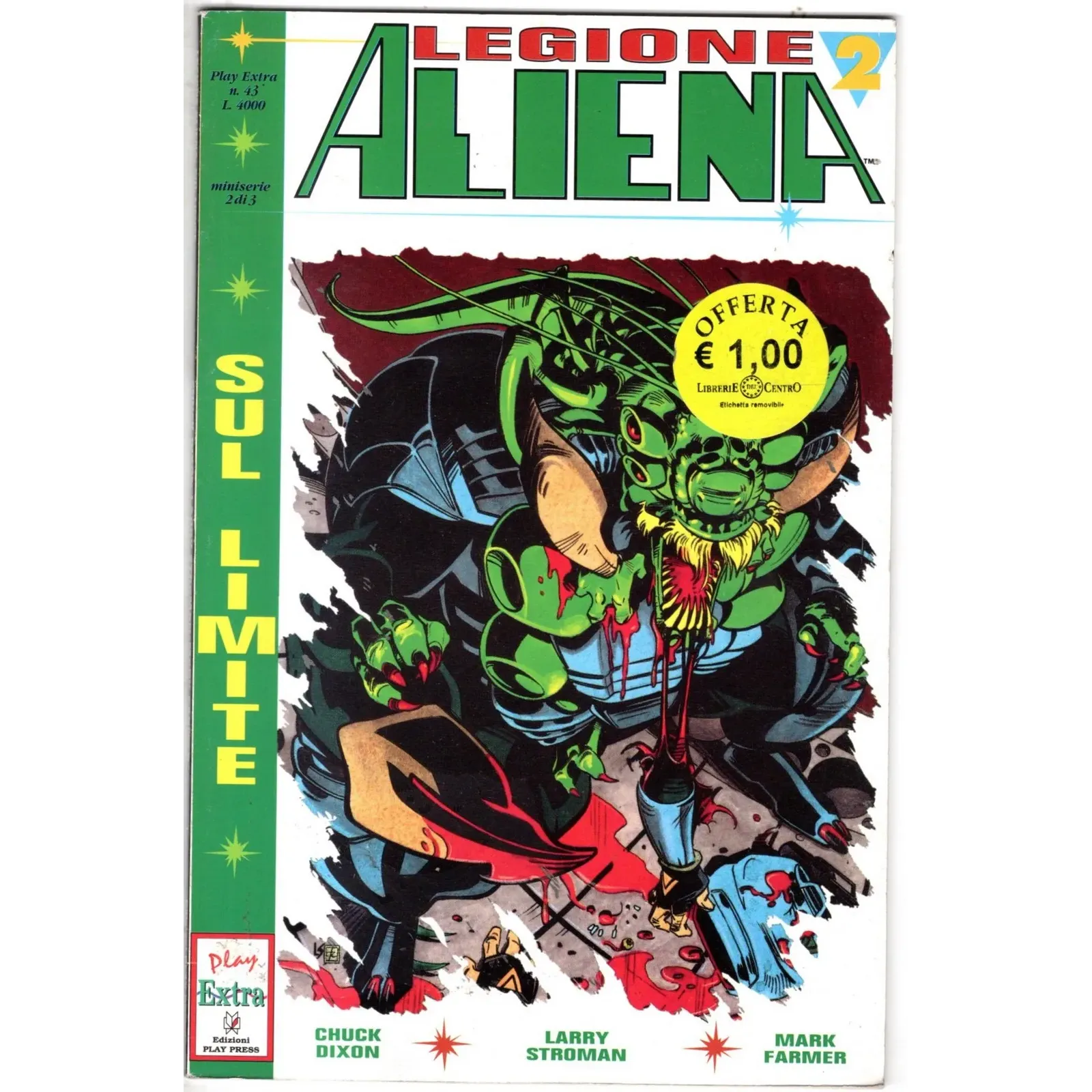 LEGIONE ALIENA 2 - N 43 - 1994 - SUL LIMITE