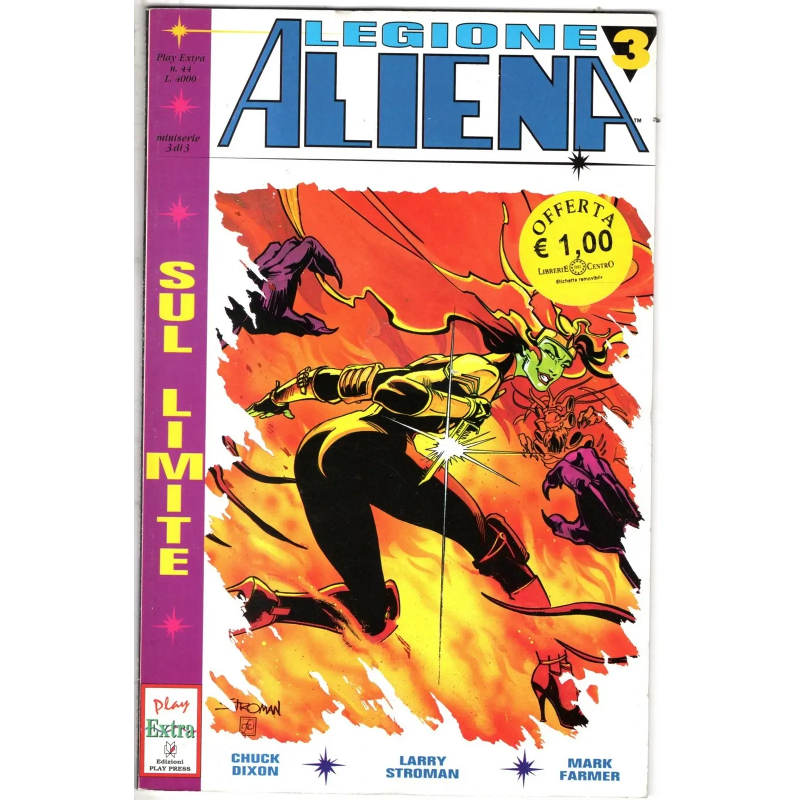 LEGIONE ALIENA 3 - N 44 - 1994 - SUL LIMITE