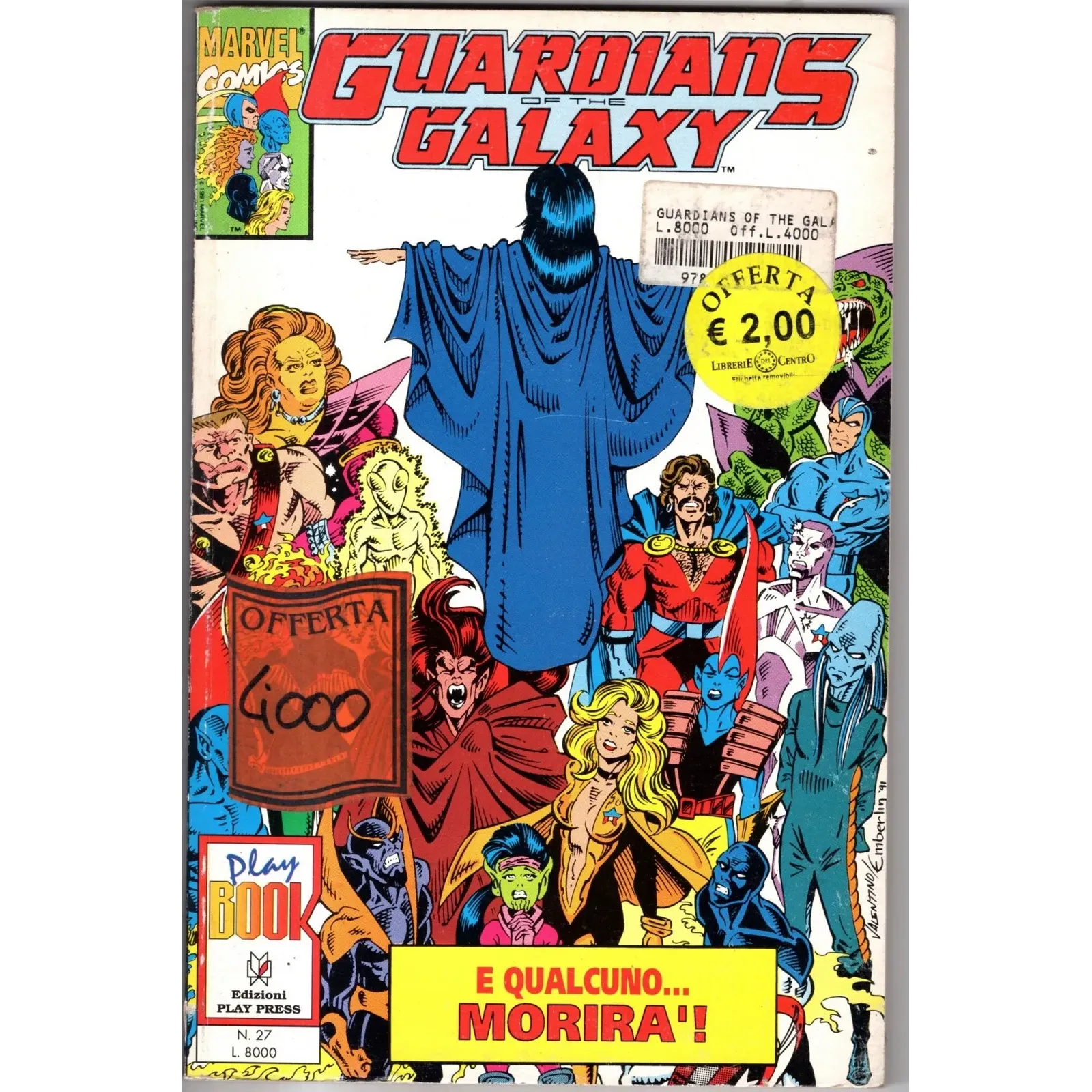 GUARDIANS GALAXY - N 27 - 1992 - E QUALCUNO MORIRA!