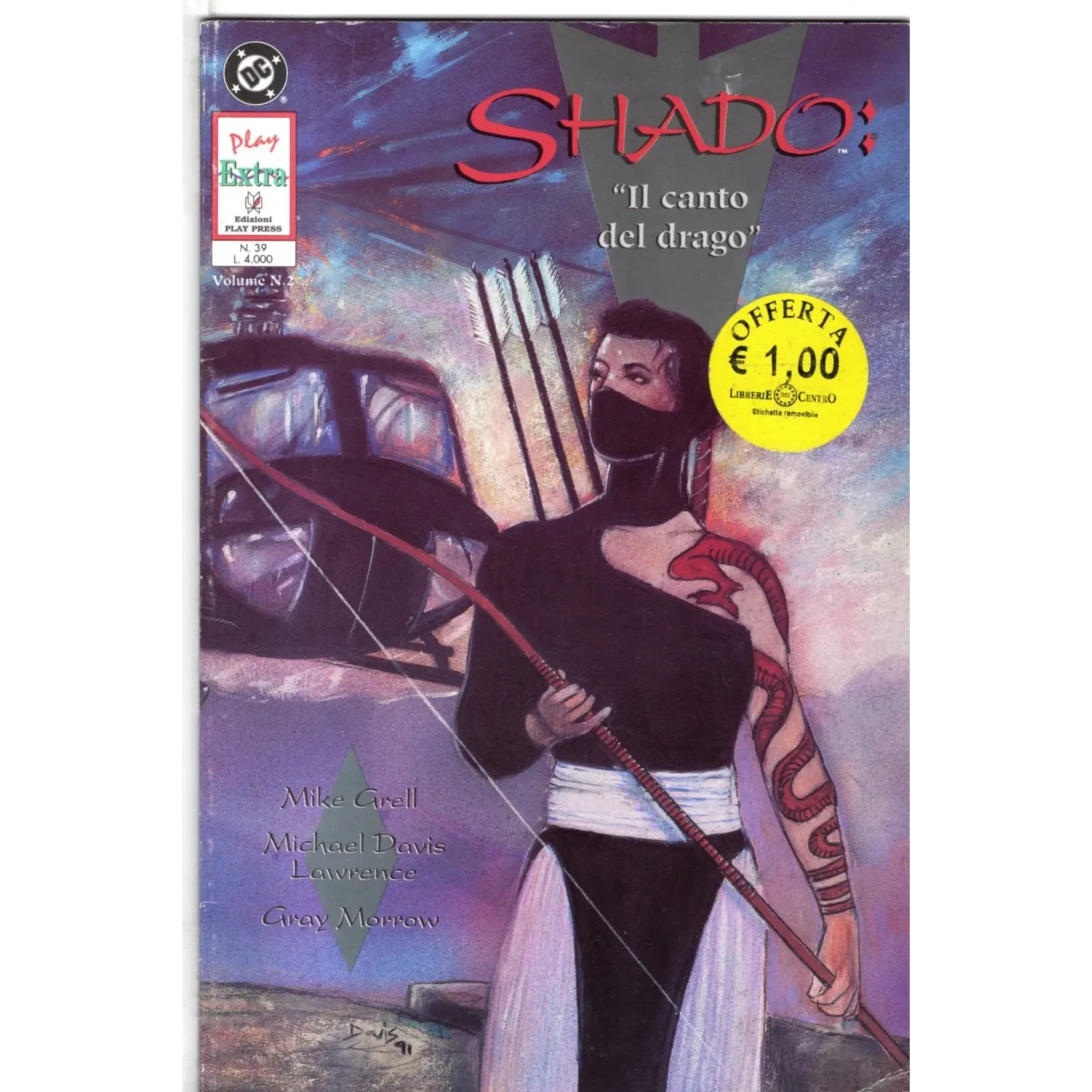 SHADO - N 39 - 1993 - VOLUME 2. IL CANTO DEL DRAGO