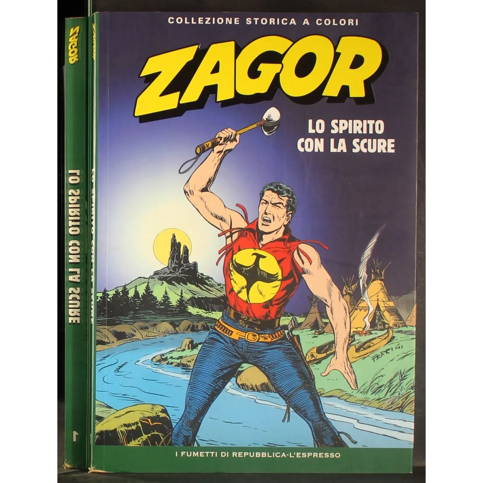 ZAGOR - N 1 - 2012 - LO SPIRITO CON LA SCURE