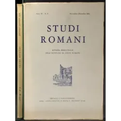 STUDI ROMANI - ANNO IX - N 6 - 1961