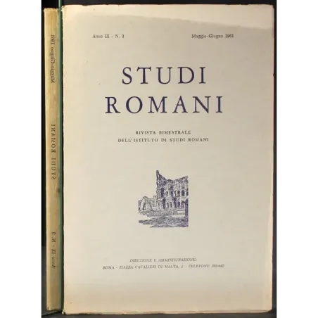 STUDI ROMANI - ANNO IX - N 3 - 1961