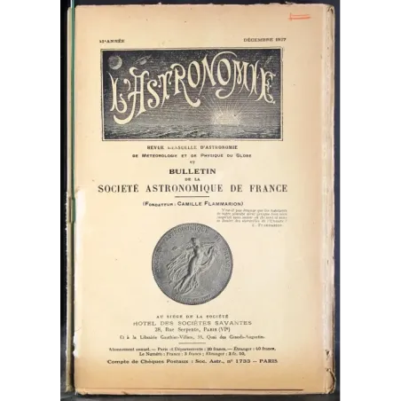 L' ASTRONOMIE - DECEMBRE - 1927