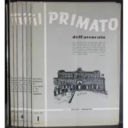 IL PRIMATO DELL'AVVOCATO - ANNO VI - DA N 1 AL 9 - 1969 - RACCOLTA